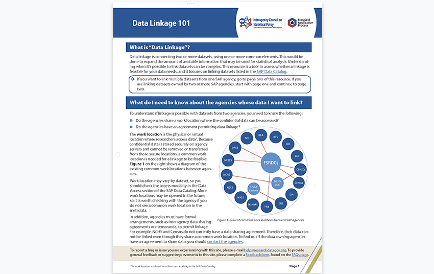 Data Linkage 101.
